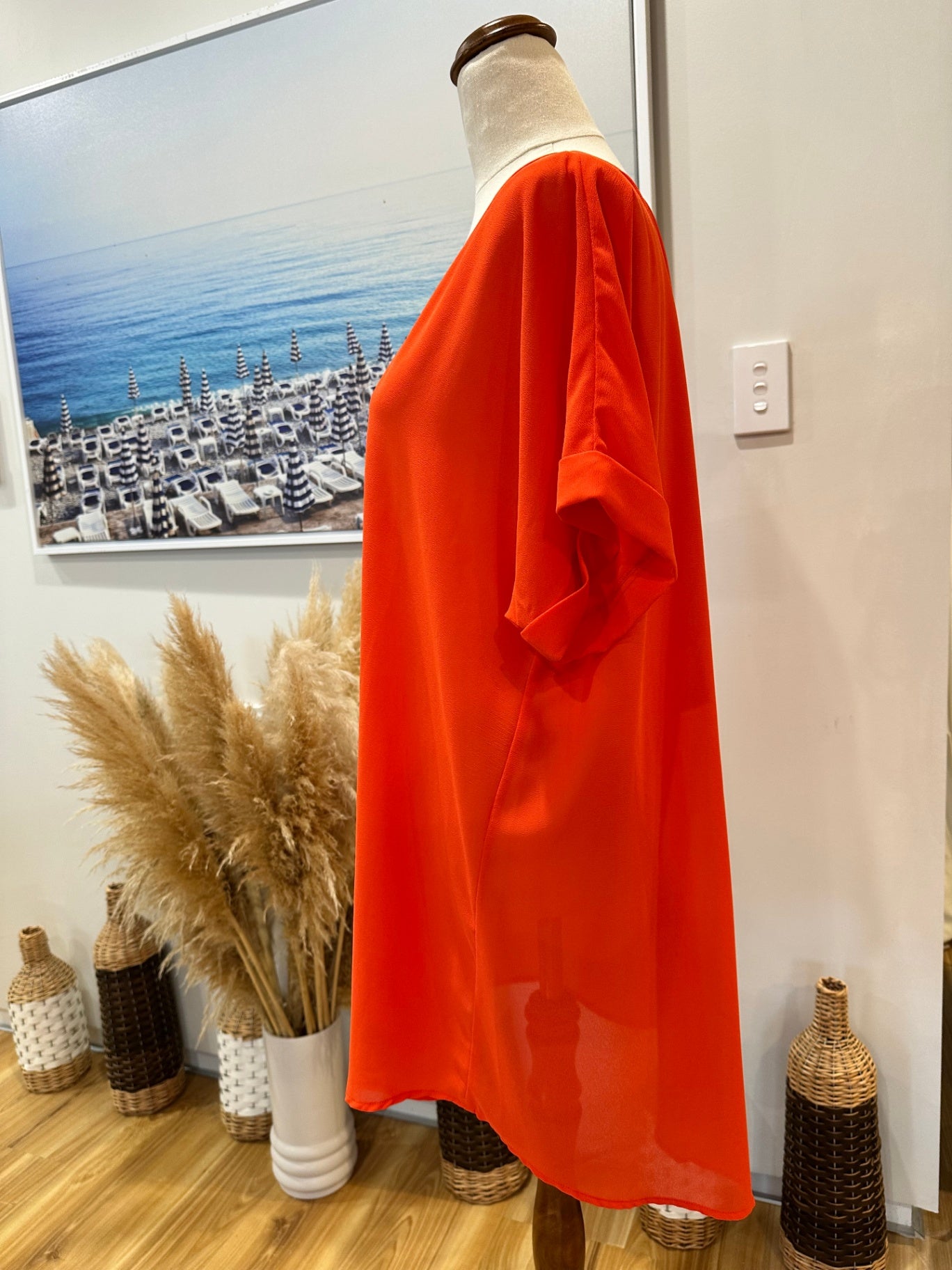 [SALE] Siren - Blouse - Size 16 - Orange