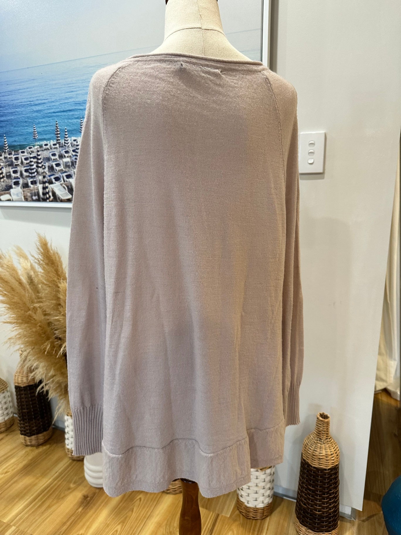[SALE] Lauren Vidal - Light Jumper - Extra Large - Lilac + Purple with sequins