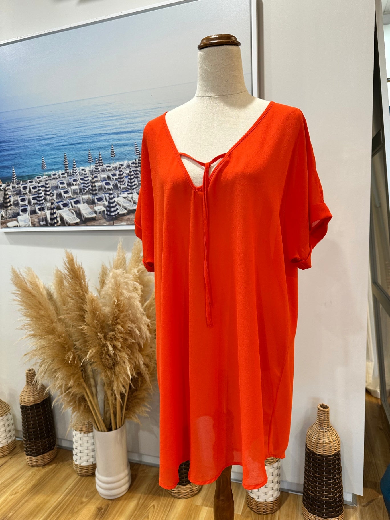 [SALE] Siren - Blouse - Size 16 - Orange