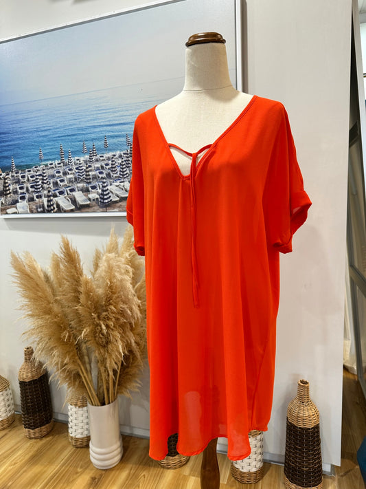 [SALE] Siren - Blouse - Size 16 - Orange