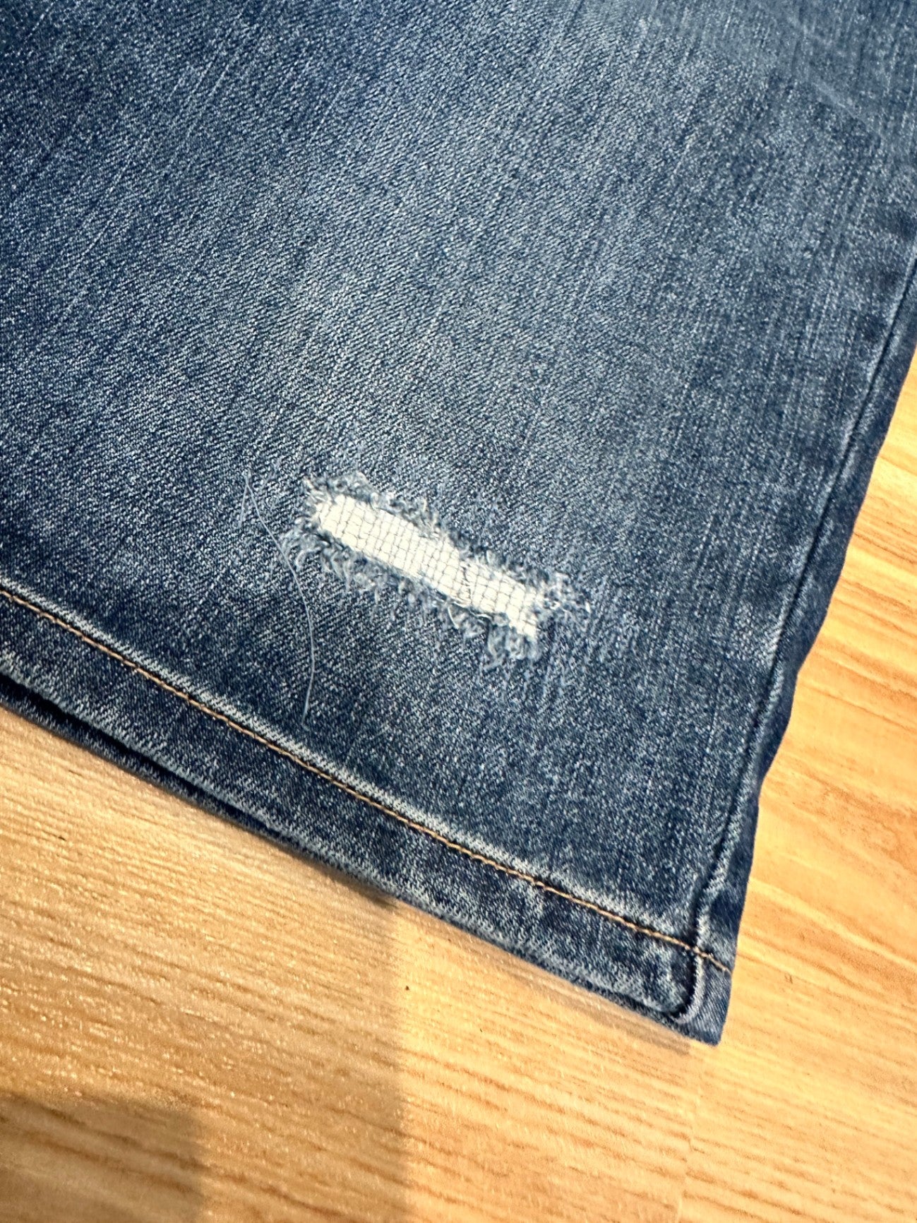 Witchery - Denim Skirt - Size 14 - Dark Blue