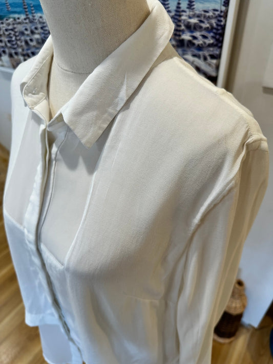 French Connection - Blouse - Size 10 - White