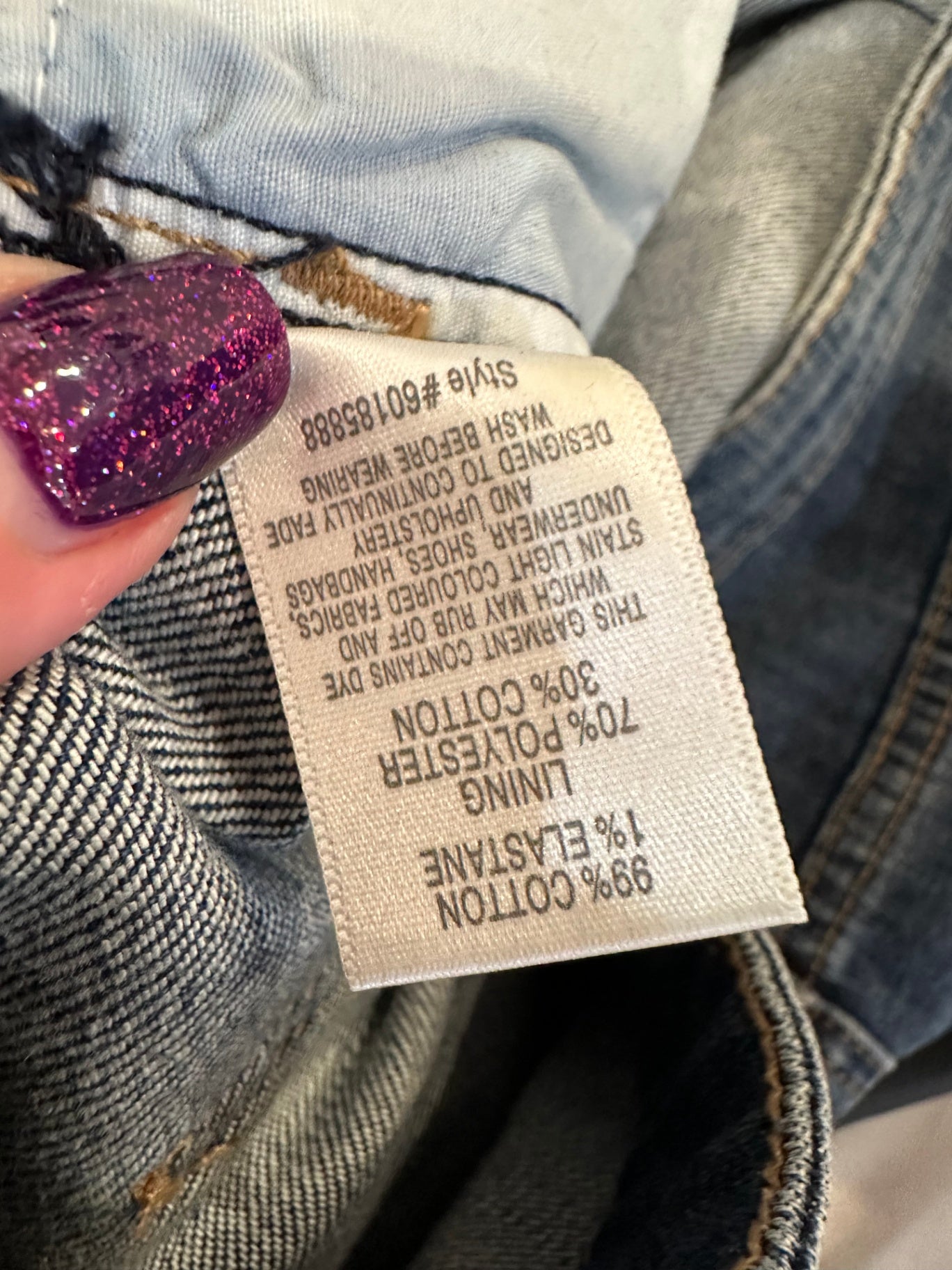 Witchery - Denim Skirt - Size 14 - Dark Blue