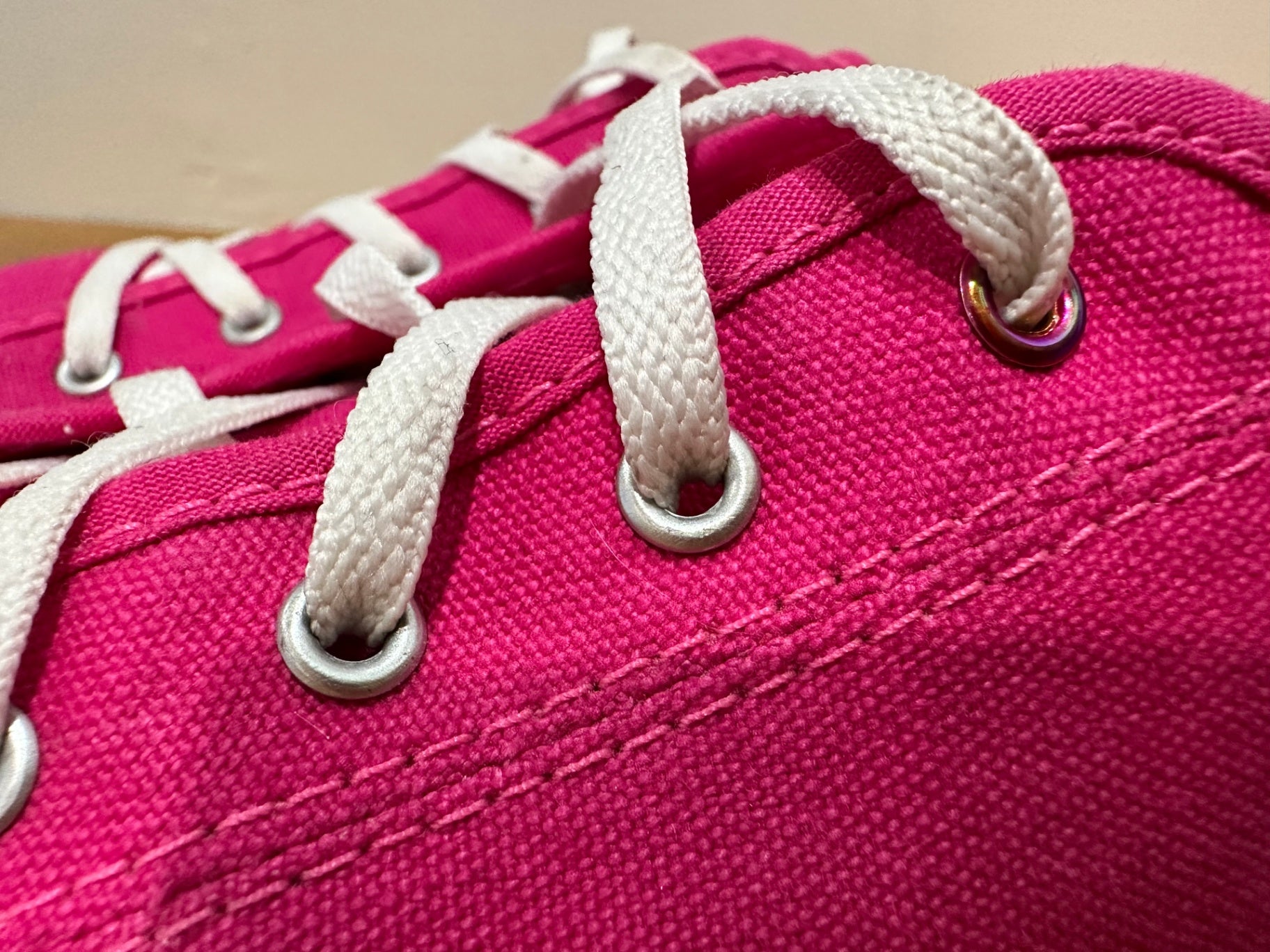 Converse Sneakers - Size 39 - Hot Pink