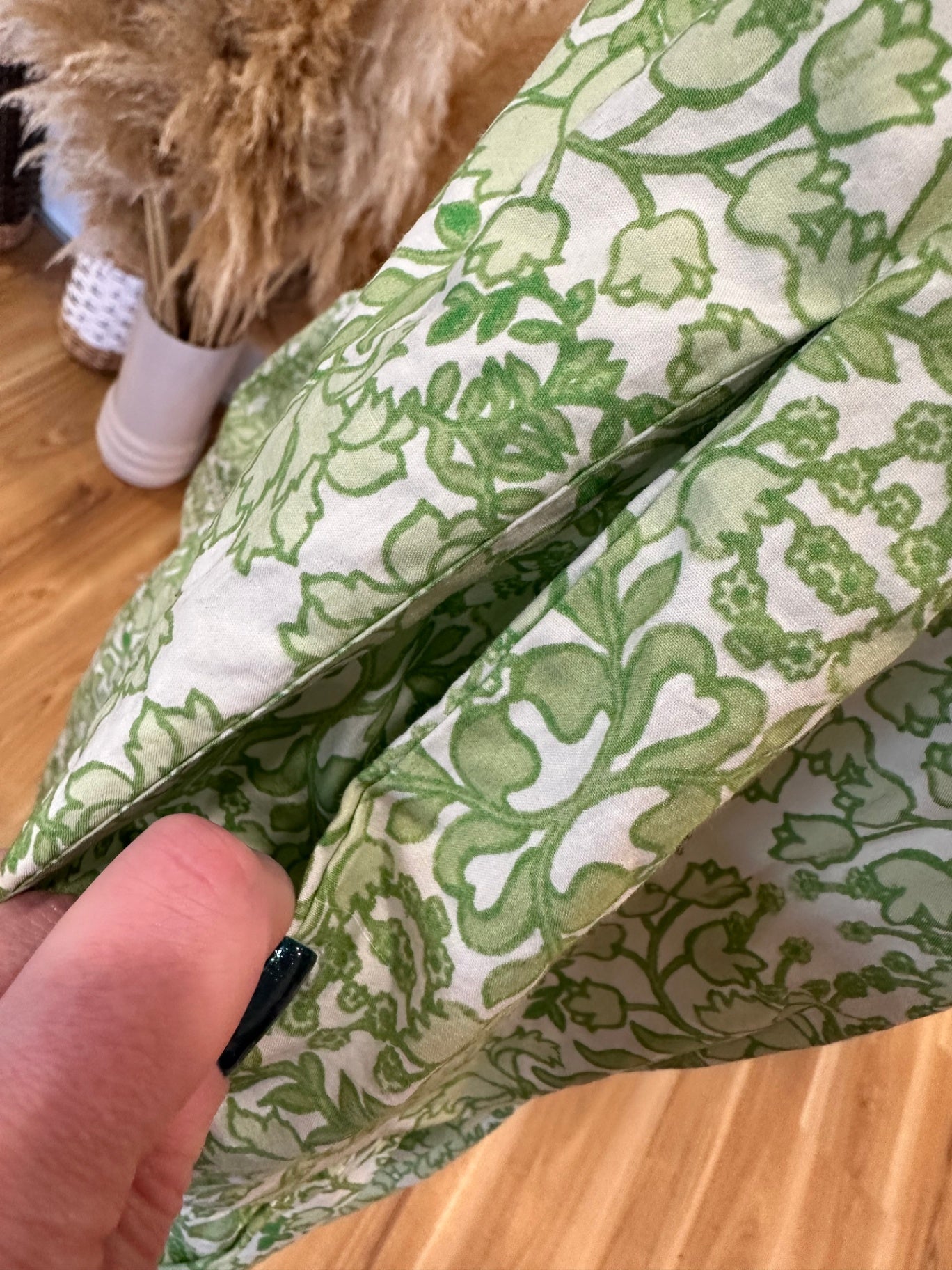 Dotti - Summer Dress - Size 6 - Green and white