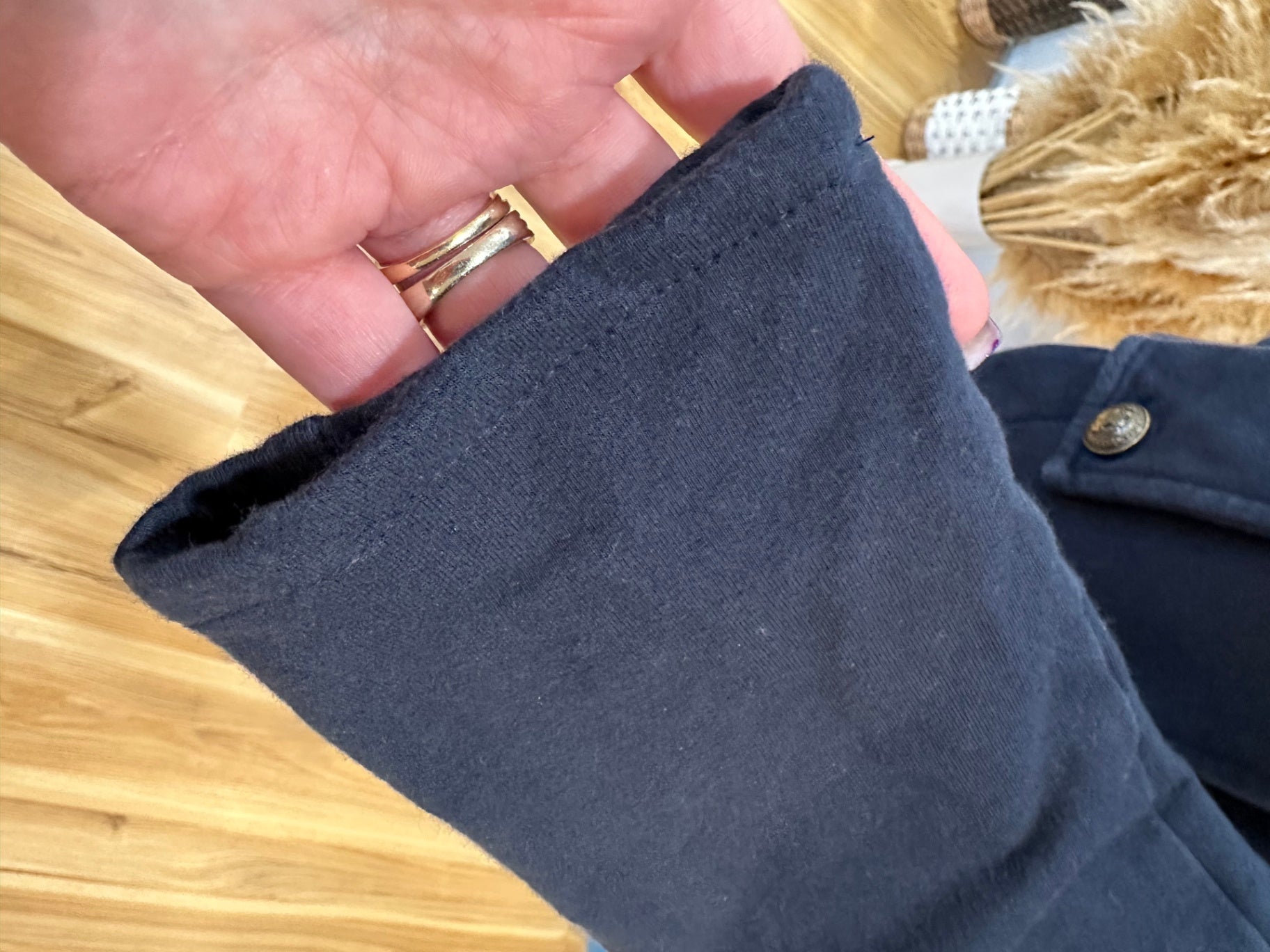 Tommy Hilfiger - Military Style Jacket - Size Small - Dark Blue [Slight Washfade]
