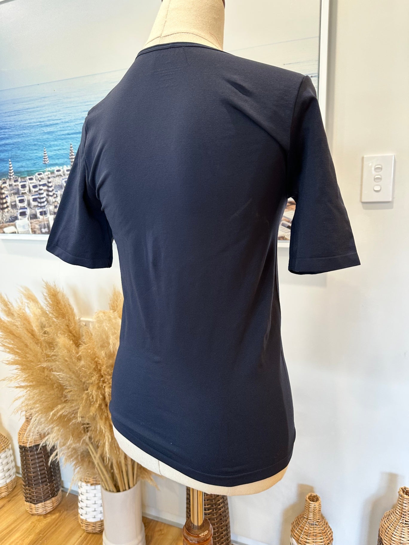 Decjuba - T-Shirt - Medium / Large - Navy Blue