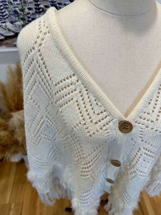 Cardigan One Size Cream