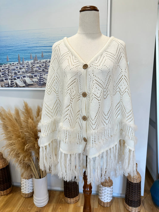 Cardigan One Size Cream
