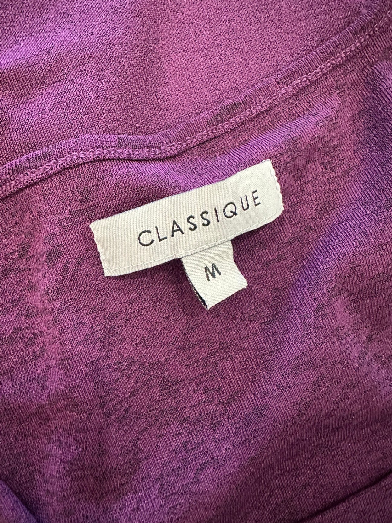 [SALE] Y2K Era - Classique - Cowl Neck Top - Size Medium - Deep Purple