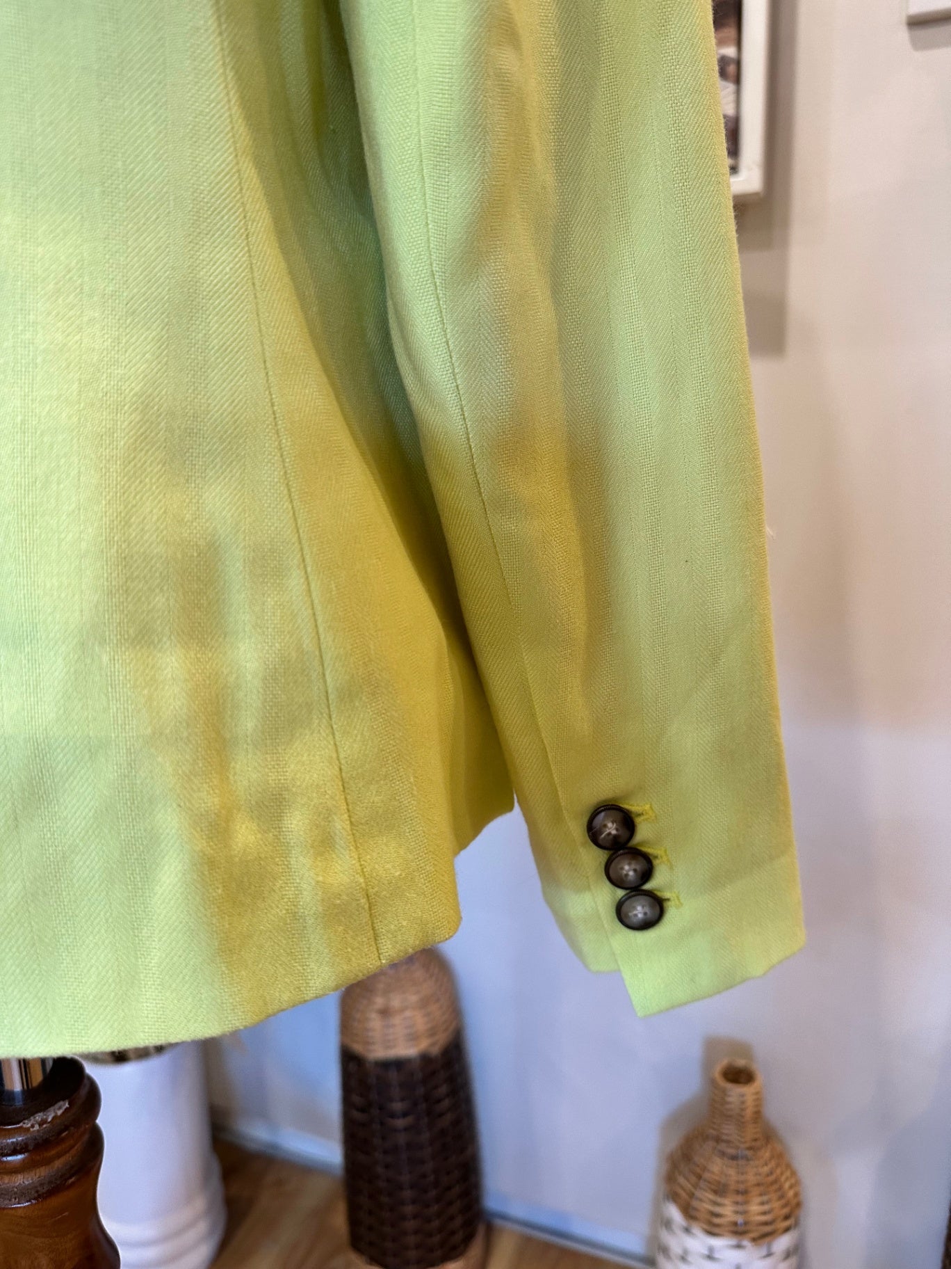 Spring Blazer - Capture - Size 12 - Yellow [Some Pilling] 
