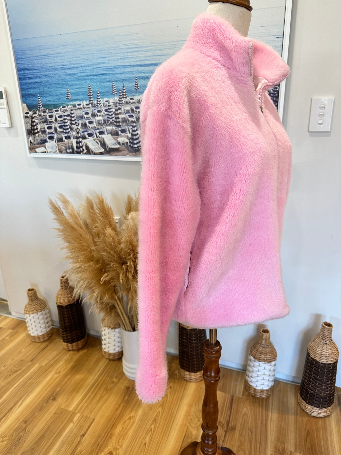 [SALE] Jumper - Pale Pink - Textured similar to Faux Fur