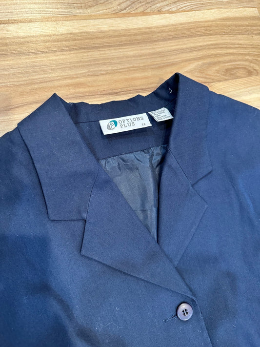 Navy Vest - Options - Size 22