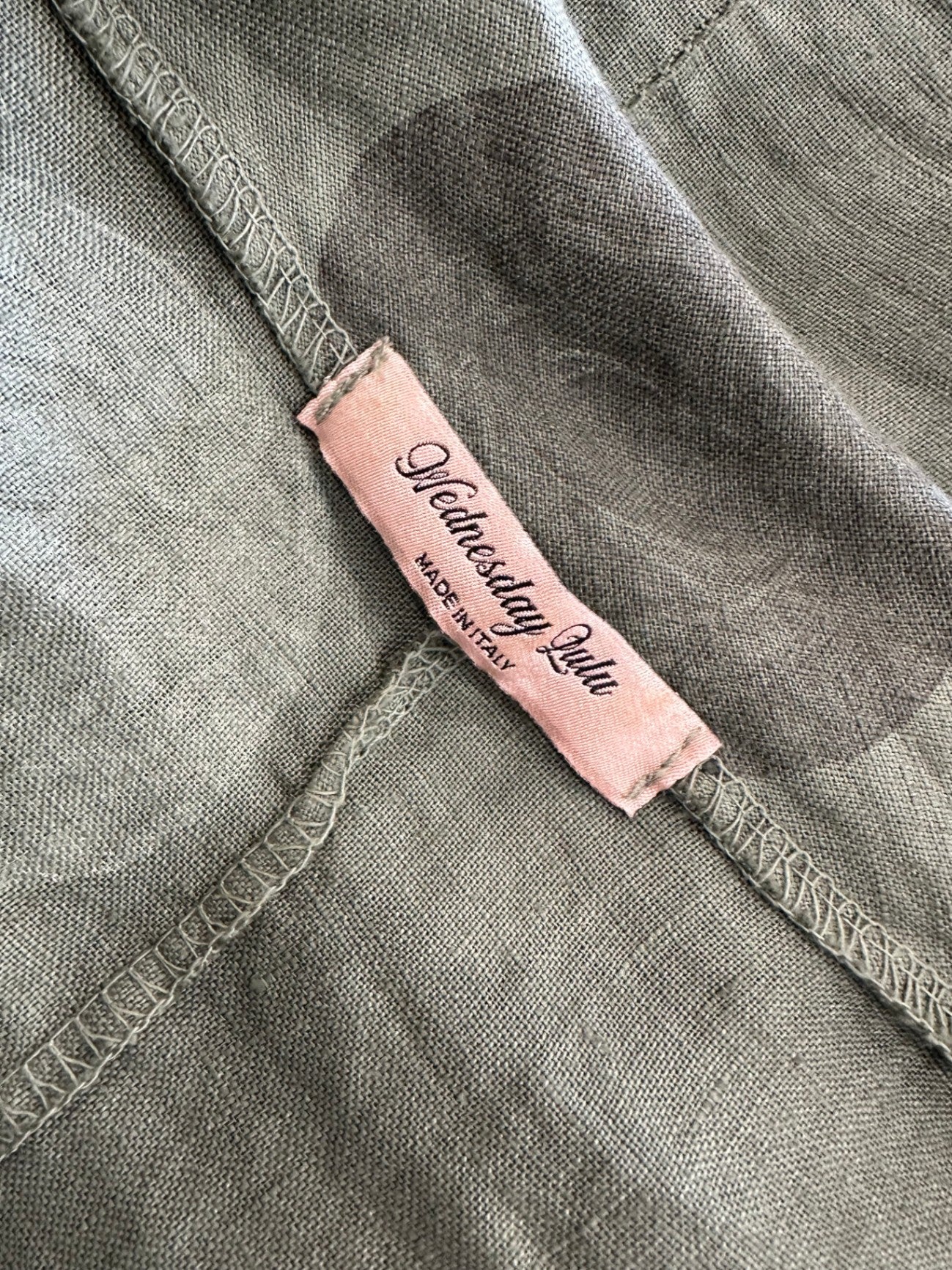 Wednesday Lulu - Linen Blouse - Large / Extra Large 