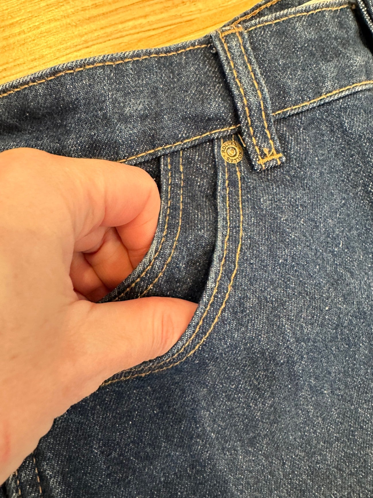 Rolla's Jeans - Heidi - High Rise Blue - Size 29 / Aust 11