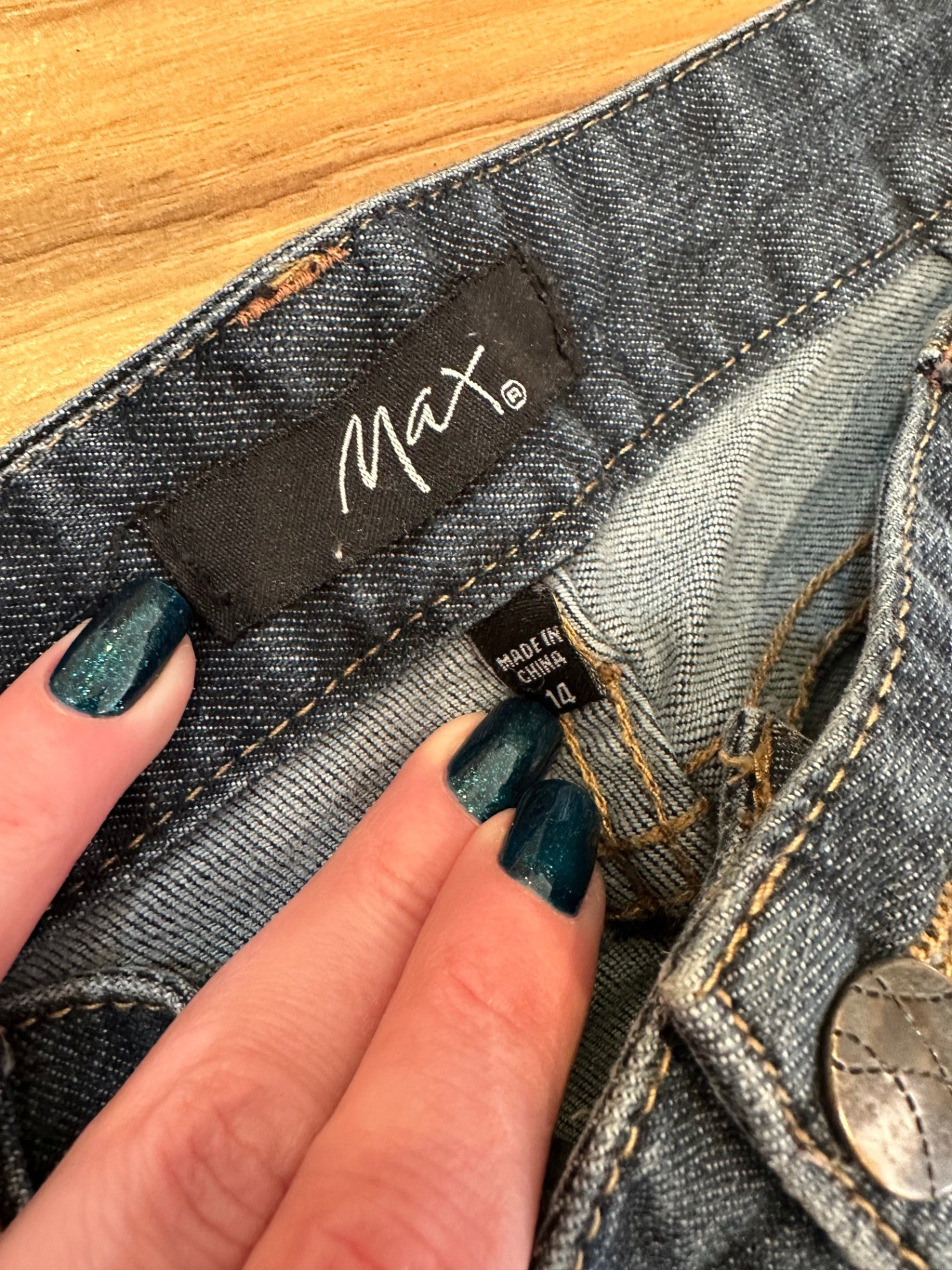 [SALE] Max - Jeans -Size 14 - Dark blue/black