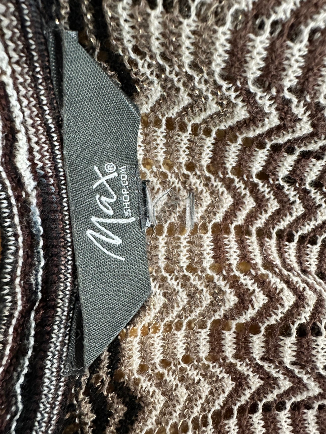 [SALE] Max Dress - Missoni-esque Lace - Size Medium