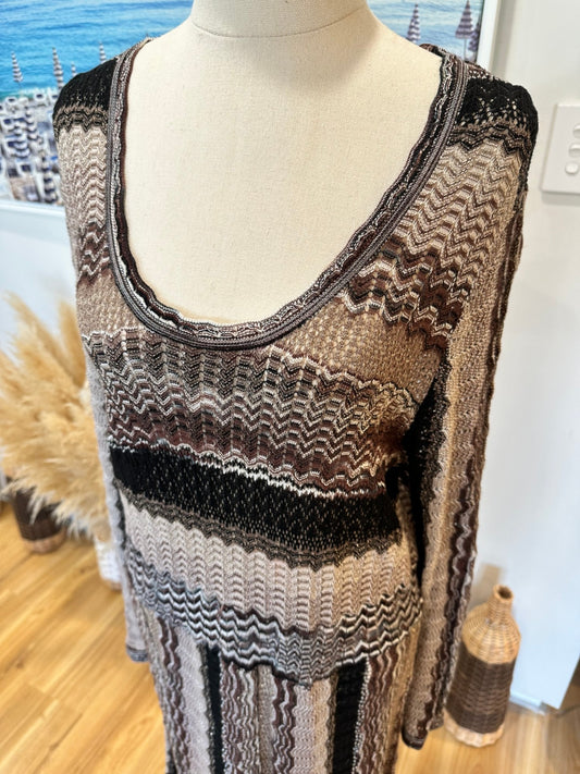 [SALE] Max Dress - Missoni-esque Lace - Size Medium