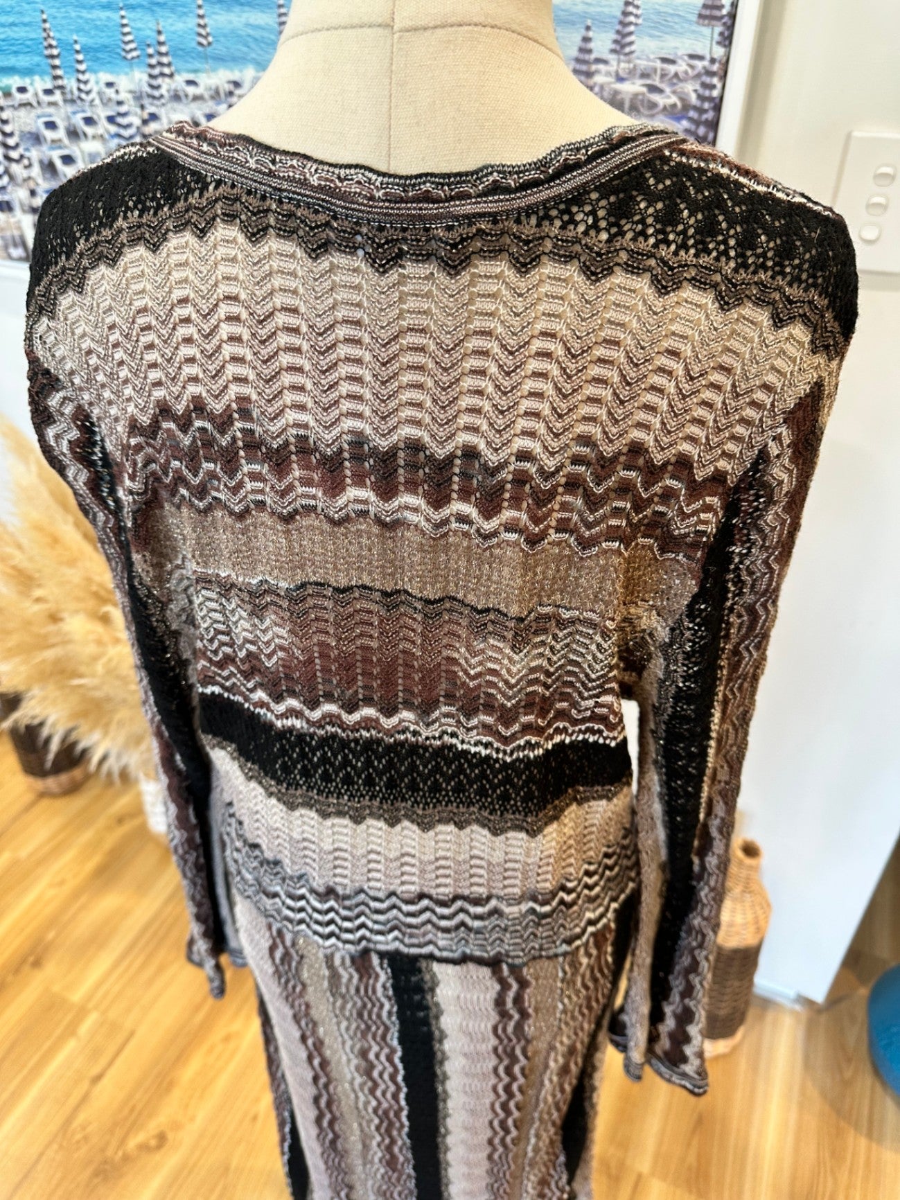 [SALE] Max Dress - Missoni-esque Lace - Size Medium