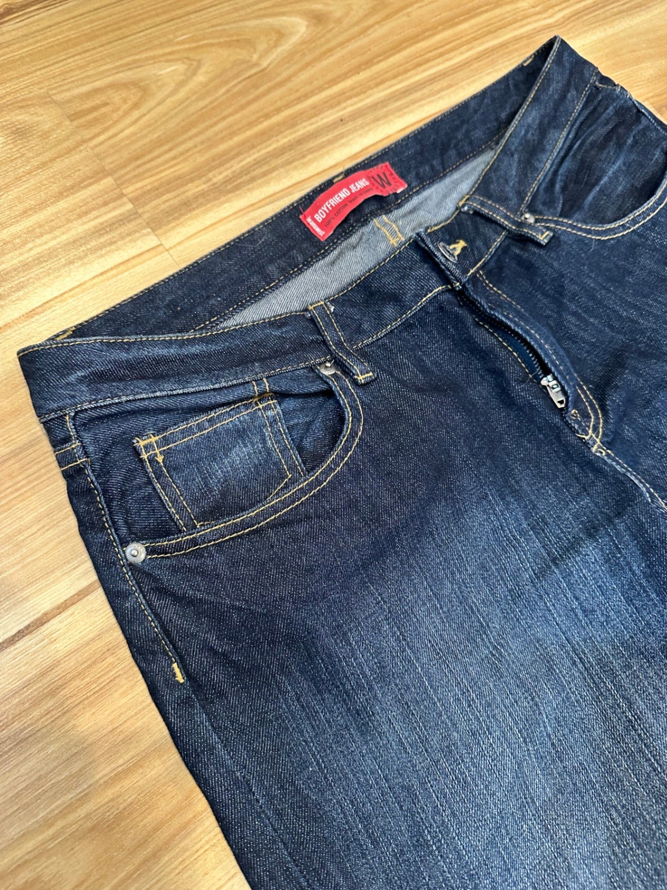 [SALE] Jeanswest - Boyfriend Jeans - Size 12 - Dark blue