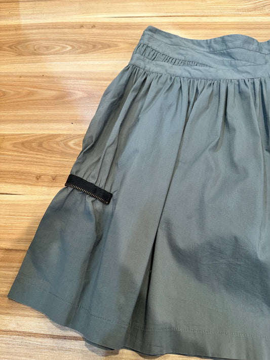 [SALE] Ricochet Skirt - Size 14 - Green/Grey