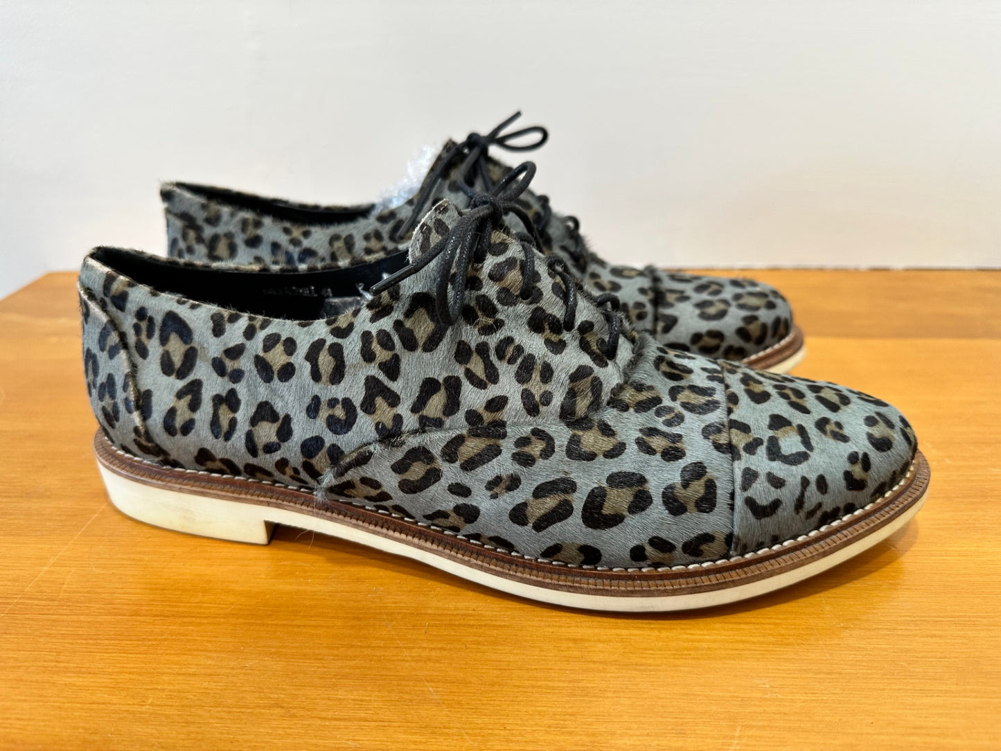 [SALE] Minx Shoes - EU 44 - Pony Hair Leopard Print