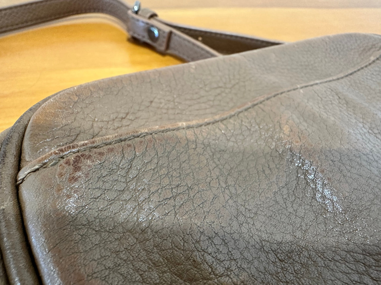 Status Anxiety - Cross Body Handbag - Tan Brown - Leather