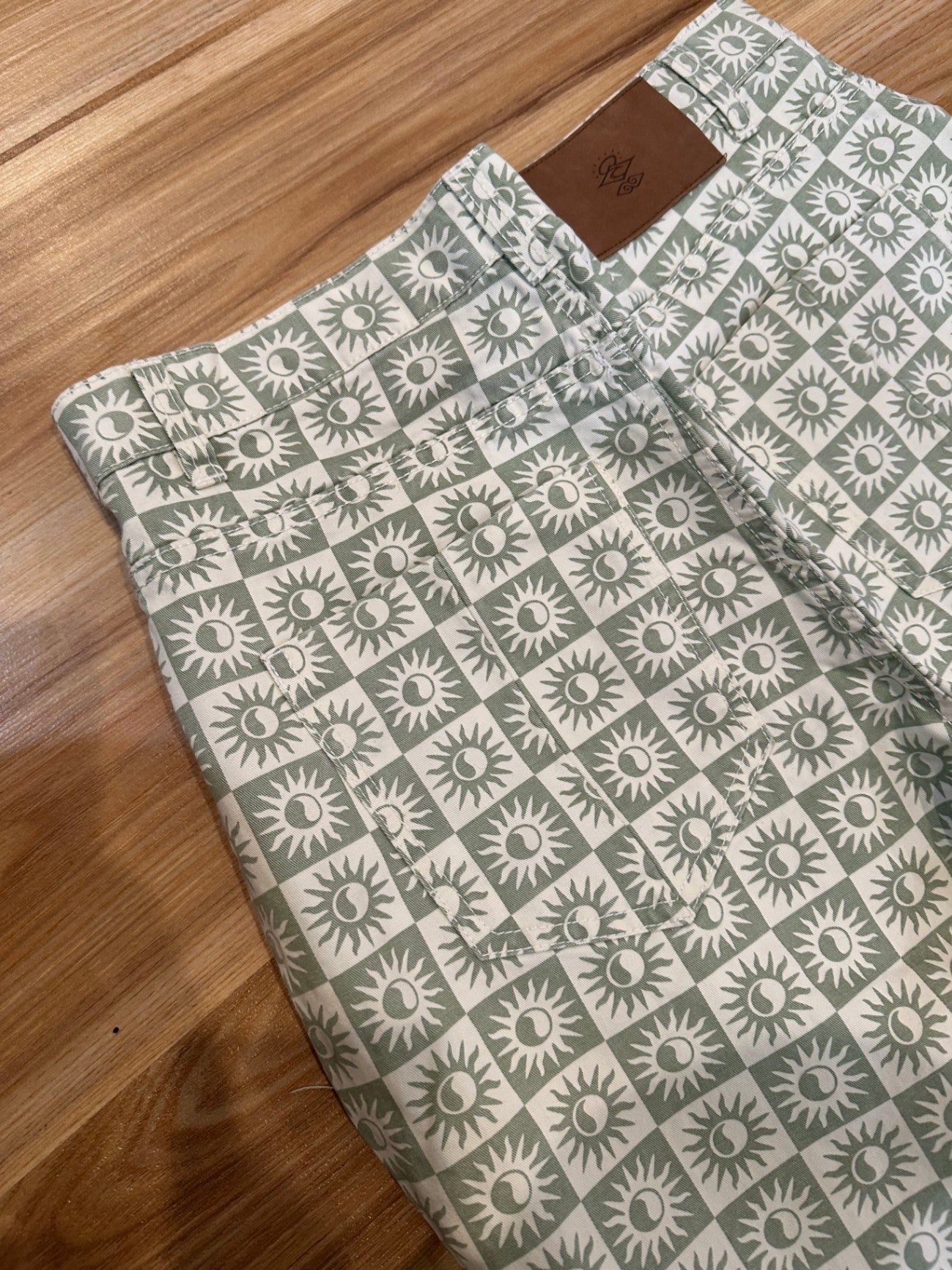 Rip Curl Jeans - Small - Sage + Cream