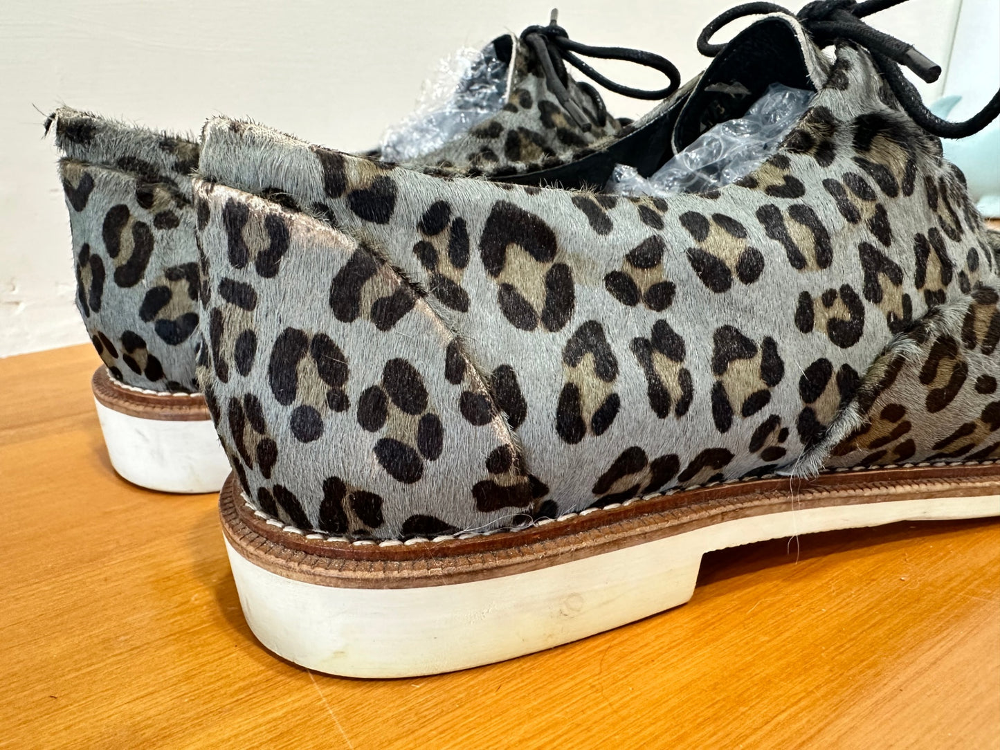 [SALE] Minx Shoes - EU 44 - Pony Hair Leopard Print