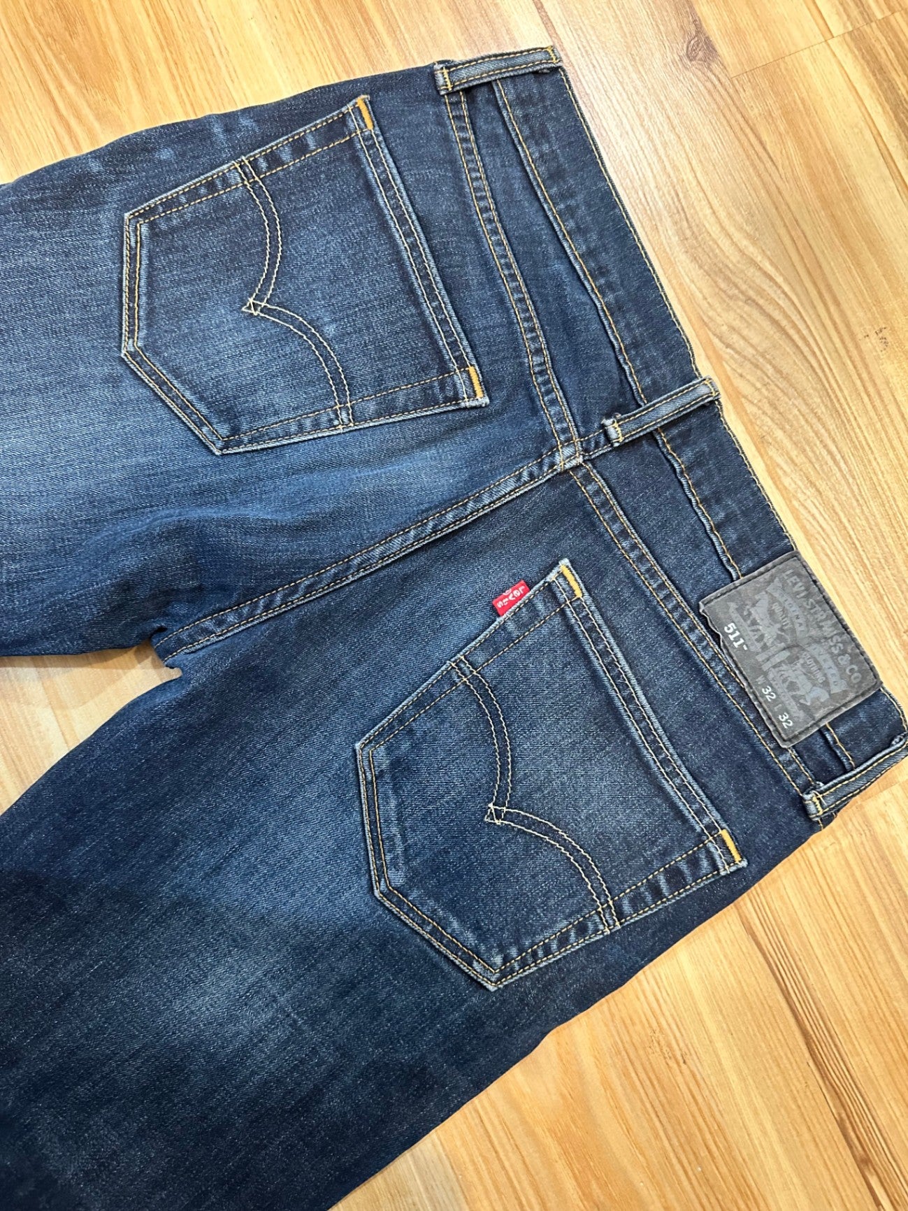 Levi's 511 Dark Blue Jeans - 32 x 32