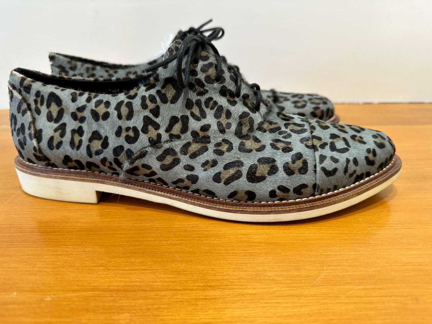 [SALE] Minx Shoes - EU 44 - Pony Hair Leopard Print