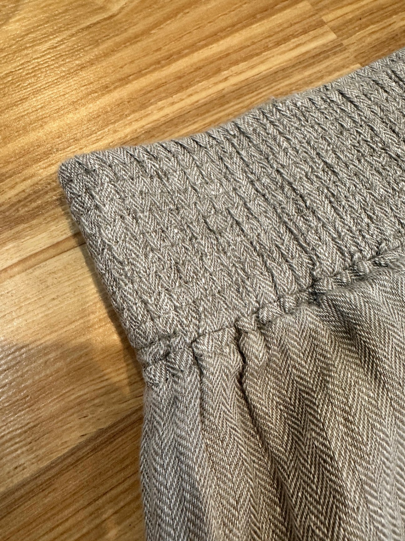 Jigsaw Pants - Size 16 - Beige - 100% Linen