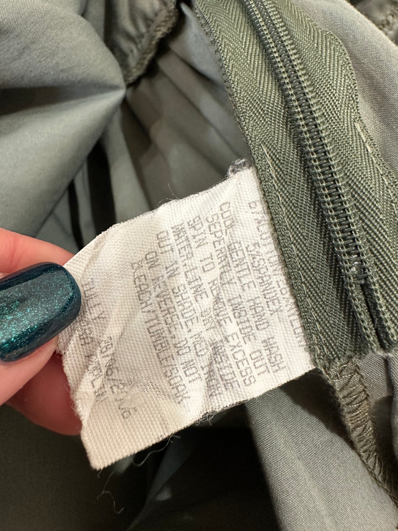 [SALE] Ricochet Skirt - Size 14 - Green/Grey