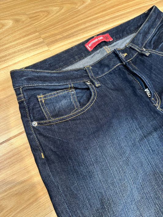 [SALE] Jeanswest - Boyfriend Jeans - Size 12 - Dark blue