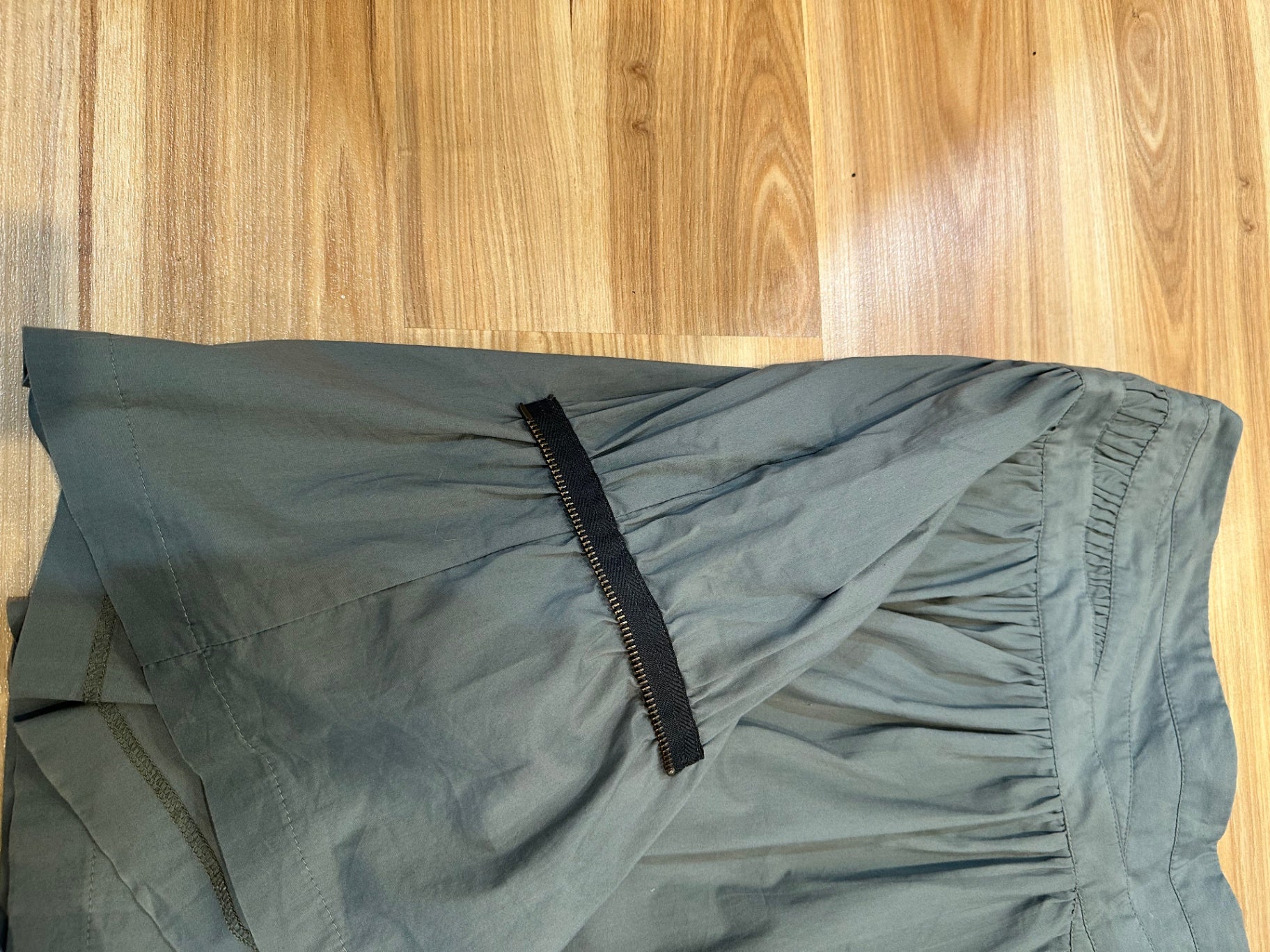 [SALE] Ricochet Skirt - Size 14 - Green/Grey