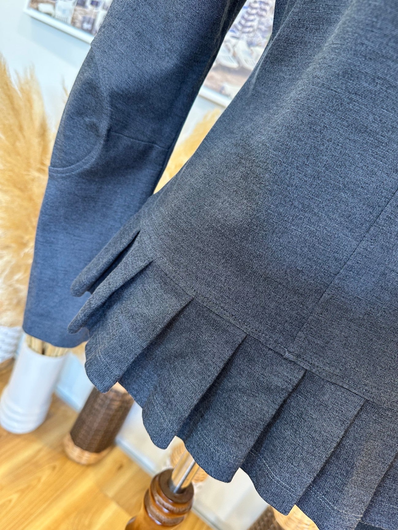 DD by Megan Salmon - Longsleeve Top - US Size 2 or Small - Dark Grey