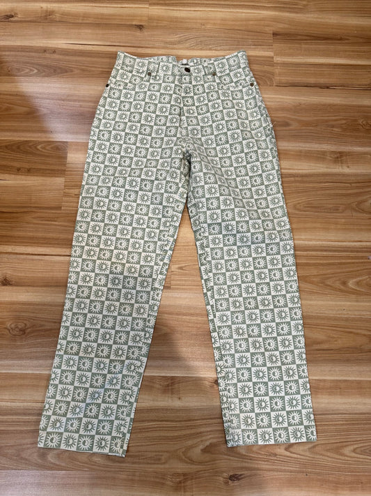 Rip Curl Jeans - Small - Sage + Cream