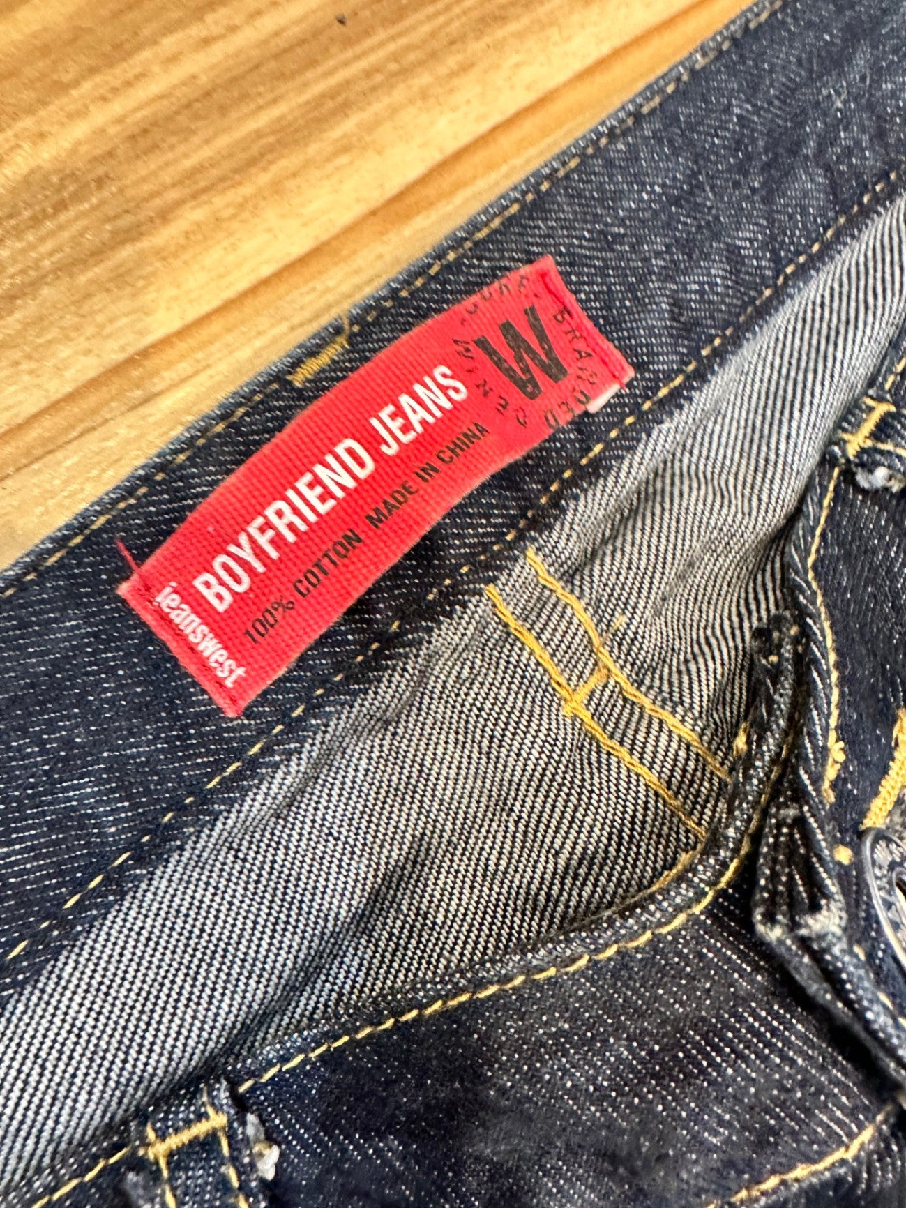 [SALE] Jeanswest - Boyfriend Jeans - Size 12 - Dark blue