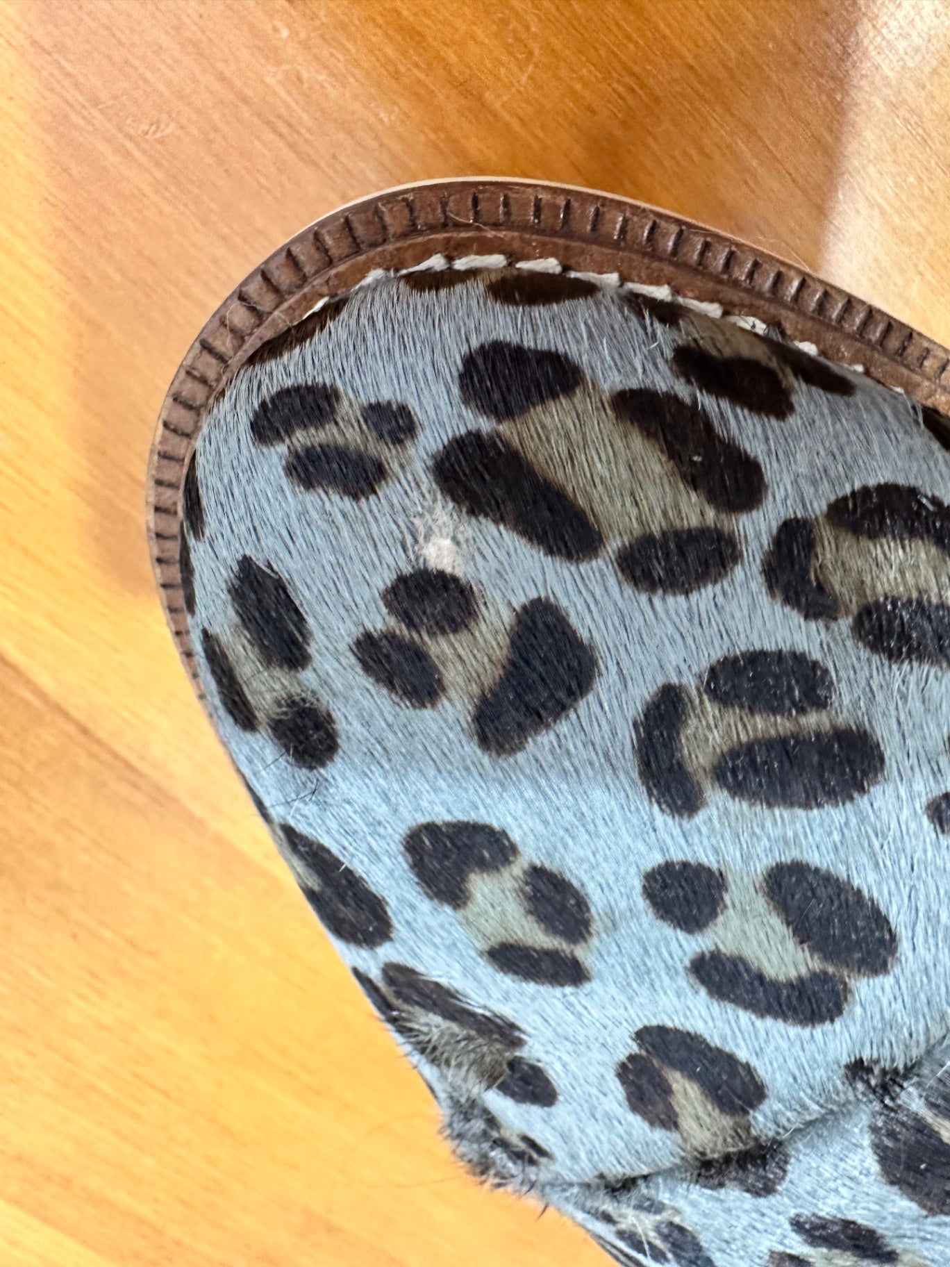 [SALE] Minx Shoes - EU 44 - Pony Hair Leopard Print