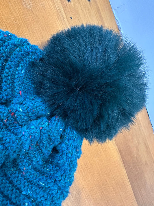 Eb & Ive - Beanie - Jade w Pom Pom