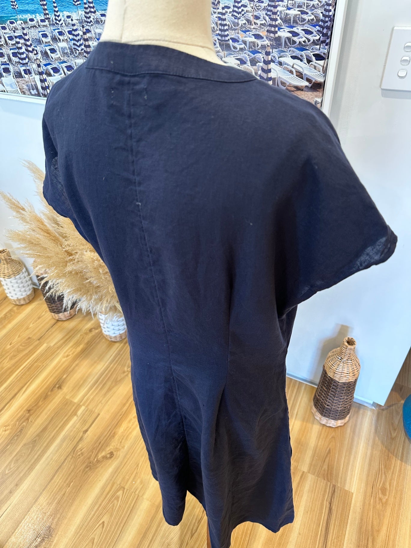 [SALE] Jigsaw Dress - Large - Navy Blue