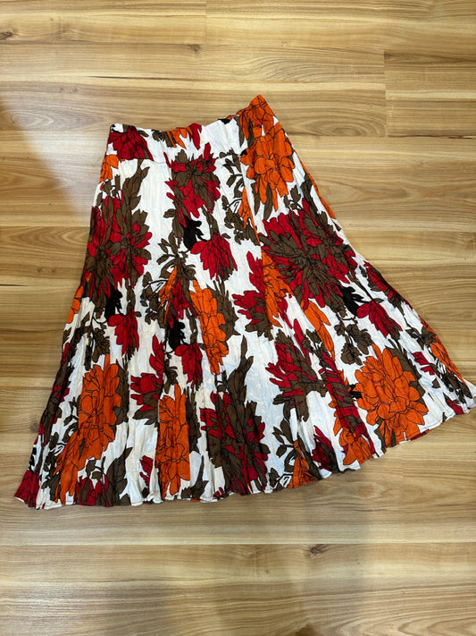 [SALE] Suzannegrae - Skirt - Size 14 - Multicolor (Orange, Red, Brown, White, Black)