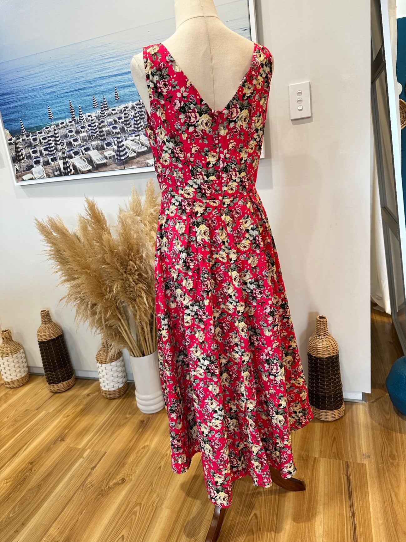 Annah Stretton - Rose Dress - Size 12 - Pink