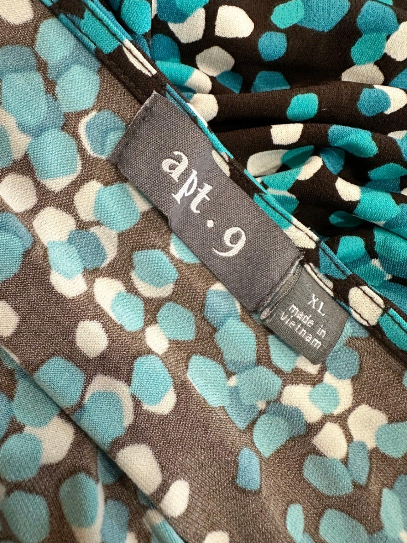 Vintage Y2K - Baby Doll Style Dress - Extra Large - Aqua + Choc