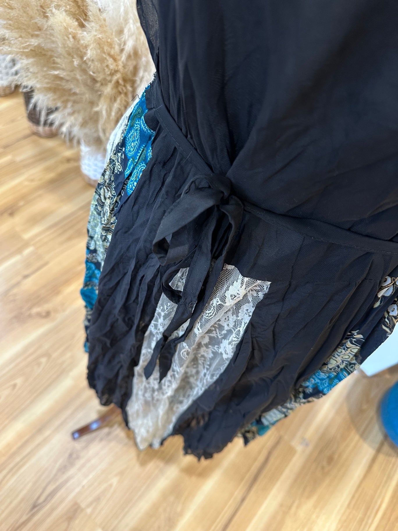 [SALE] Vintage Y2K - Fairy Dress - Small - Black & Pastel