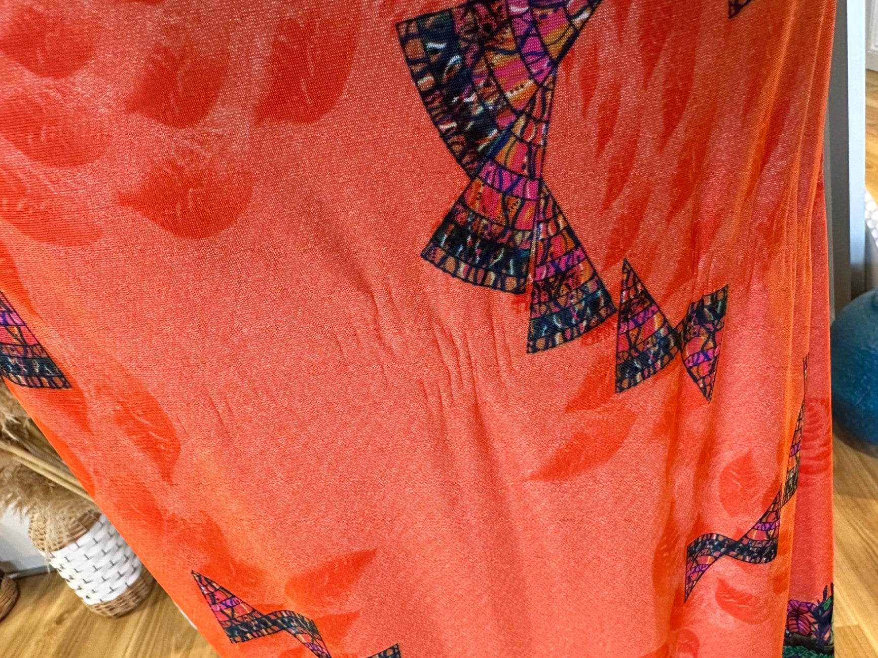 [SALE] Maxi Dress - Medium - Orange, Black, Green, Purple