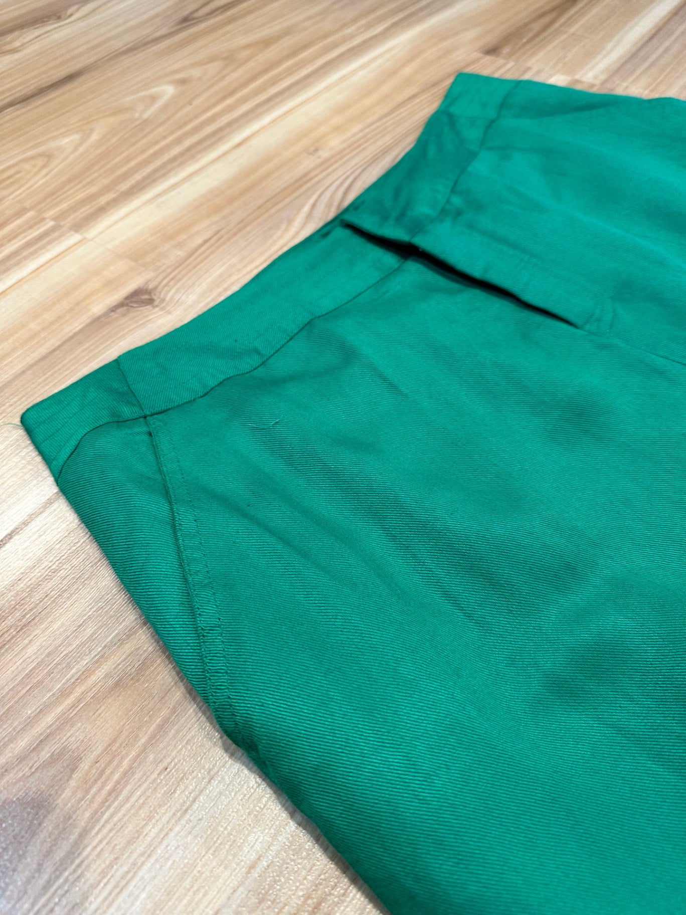 [SALE] Wide Leg Pants - Green - Size 14 - 40% Linen - NEW