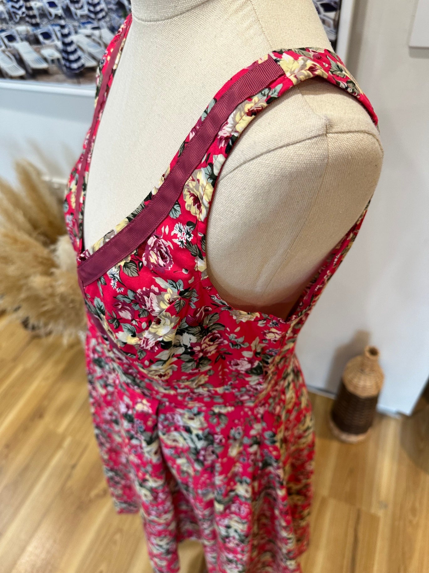 Annah Stretton - Rose Dress - Size 12 - Pink