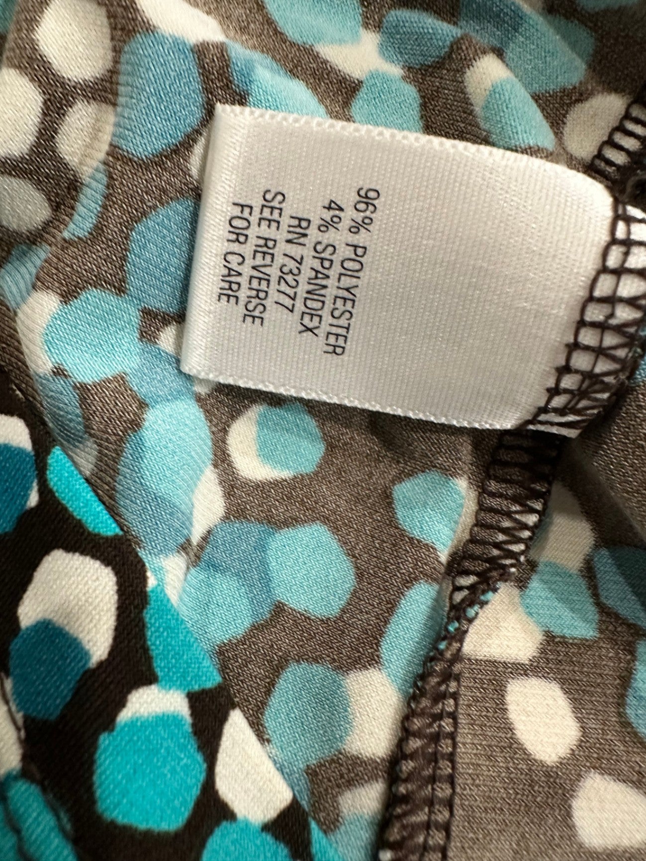 Vintage Y2K - Baby Doll Style Dress - Extra Large - Aqua + Choc