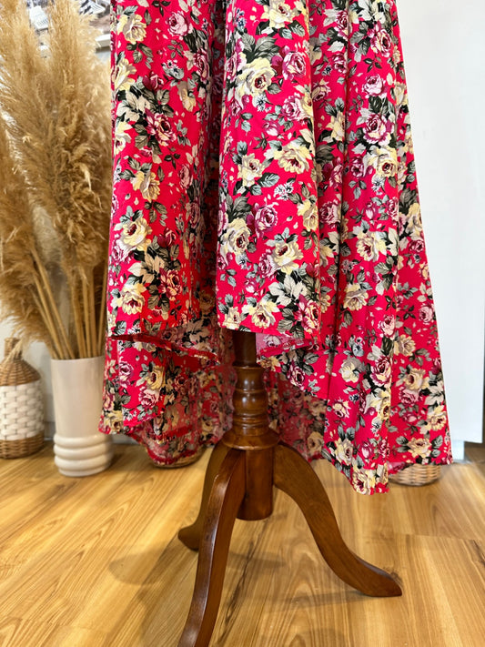 Annah Stretton - Rose Dress - Size 12 - Pink